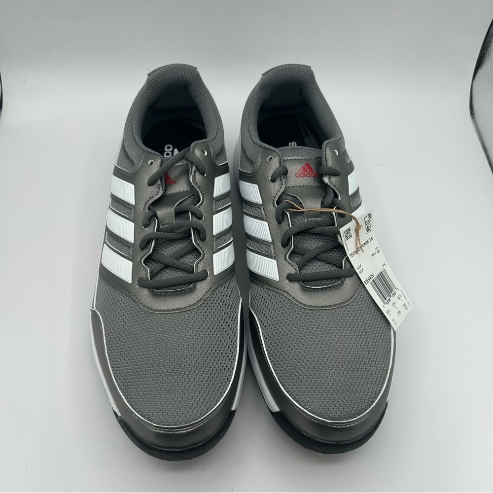 NEW adidas mens Tech Response 2.0 Golf Shoe, Grey, 11 Wide US